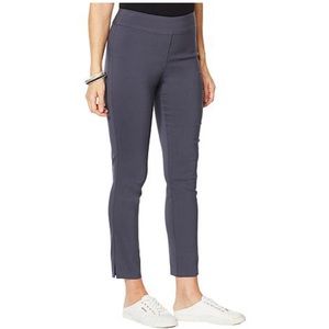 Marla Wynne FlatterFit Twill Pants Inky Blue